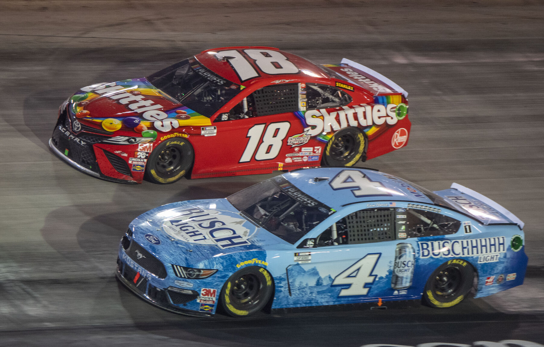 BMS Bass Pro Shops NRA Night Race Winner